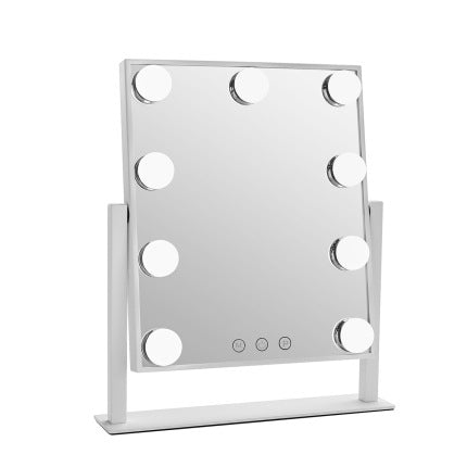LED vanity mirror iron frame construction detail