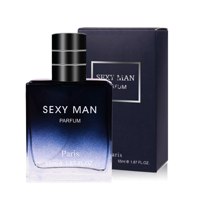 Men's cologne 50ml bottle with box packaging