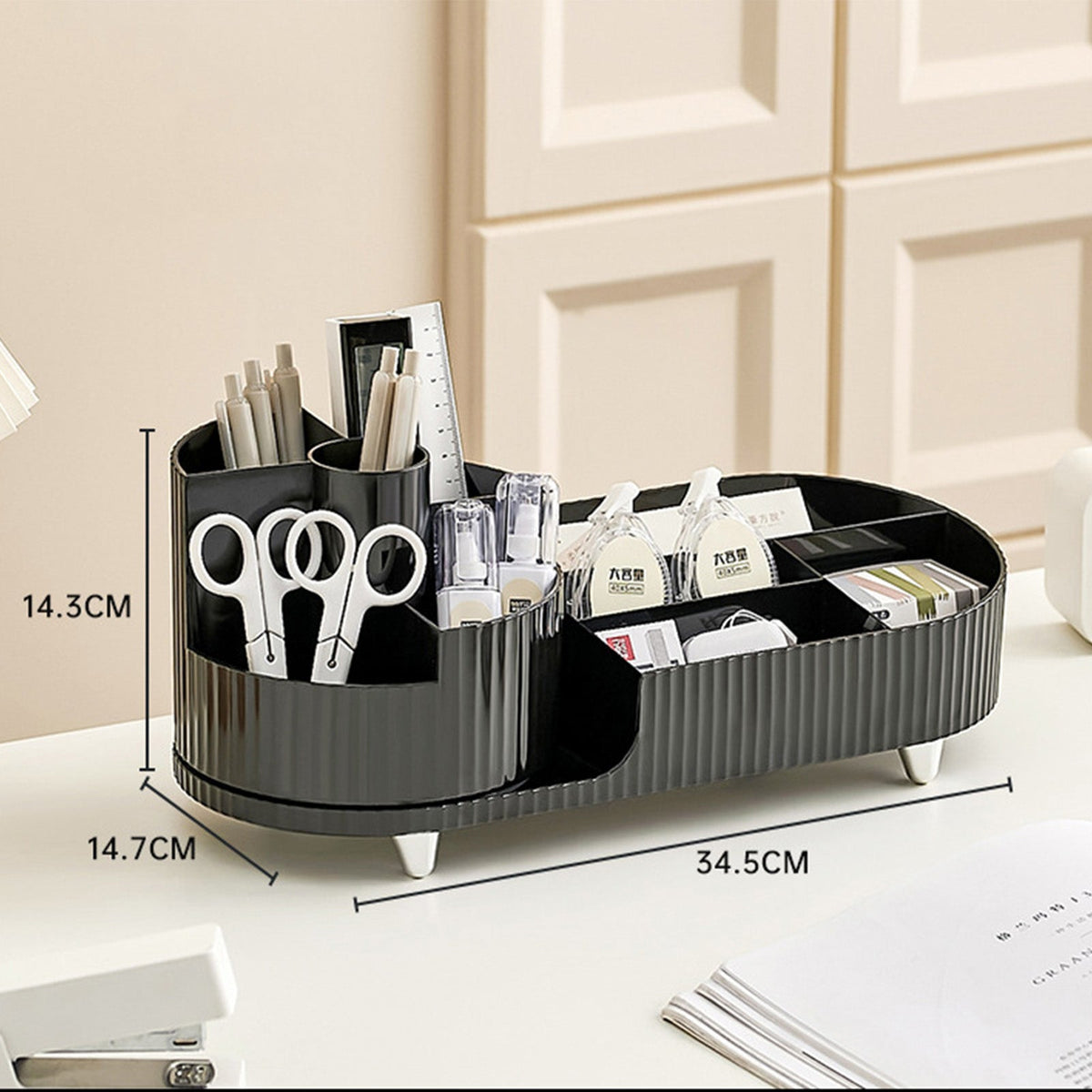 Makeup organizer dimensions and product details