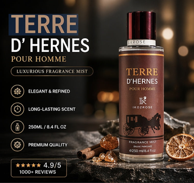 Luxurious fragrance mist and perfume 250ml large bottle