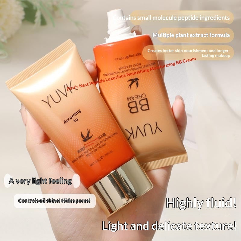 High coverage liquid foundation packaging box