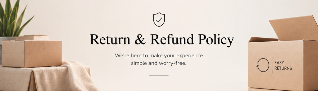 Return & Refund Policy