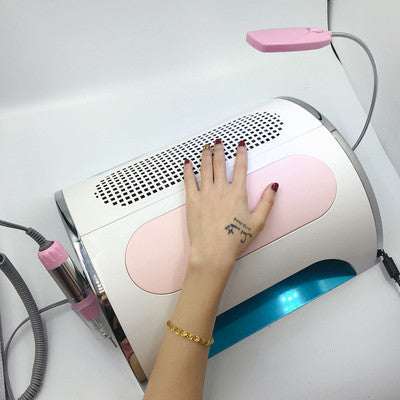 Multi-function nail cleaner device pink