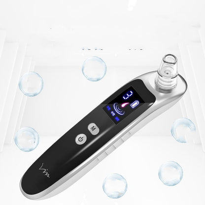 Using rechargeable blackhead cleaner suction device
