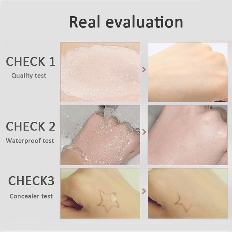 Concealer liquid foundation bottle packaging and label