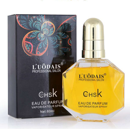 Leave-in hair serum bottle packaging