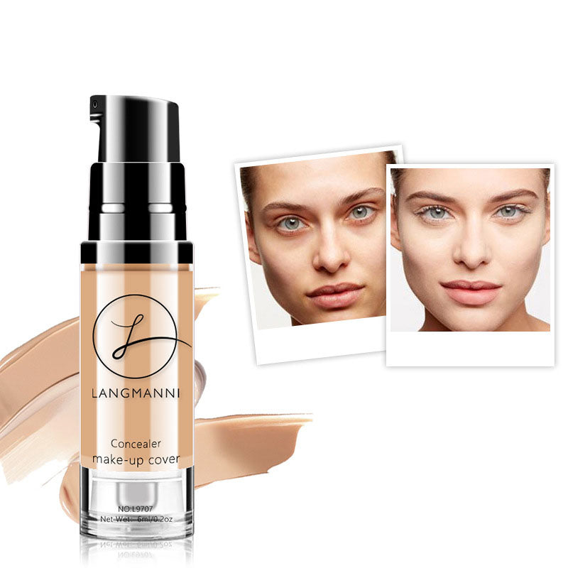 Close-up of waterproof liquid concealer texture