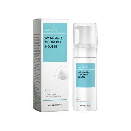 Amino acid cleansing mousse hydrating facial repair cleanser