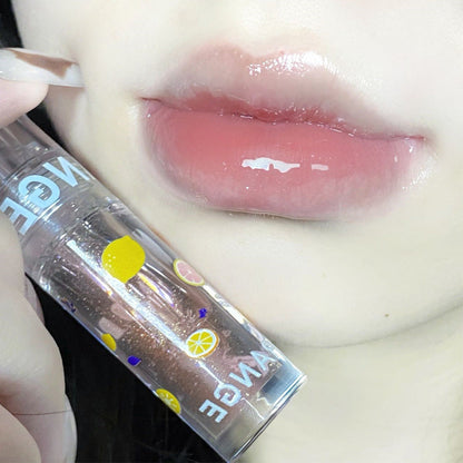 Full shade range of water-light mirror lip gloss
