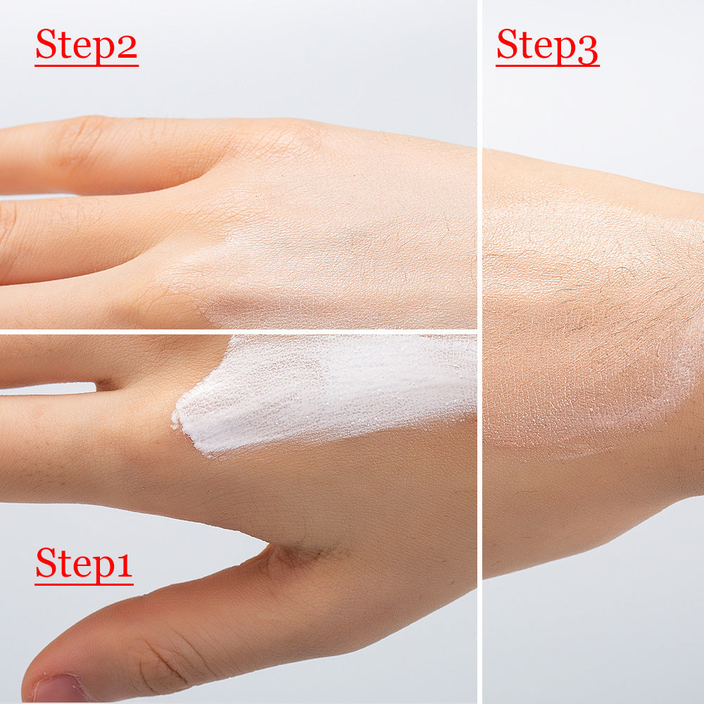 Concealer liquid foundation texture swatch on skin