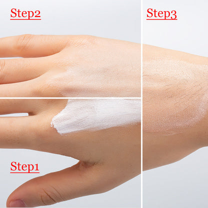Concealer liquid foundation texture swatch on skin