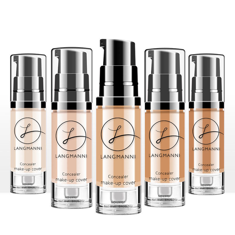 Waterproof liquid concealer and foundation bottle - full coverage long-lasting makeup