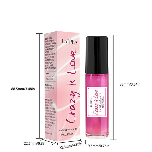 Ball perfume oil roll-on for portable fragrance touch-ups