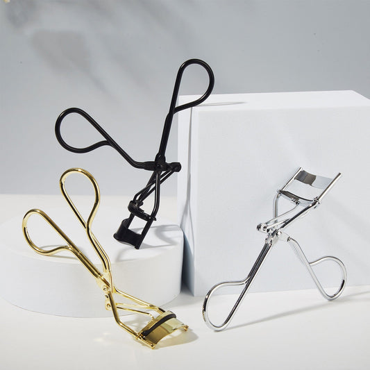 Metal eyelash curler beauty makeup tool