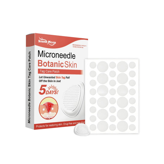Soothing skin care patch with vitamin E and tea tree oil