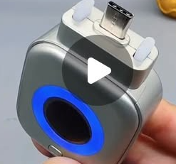 Wireless phone charger charging two phones