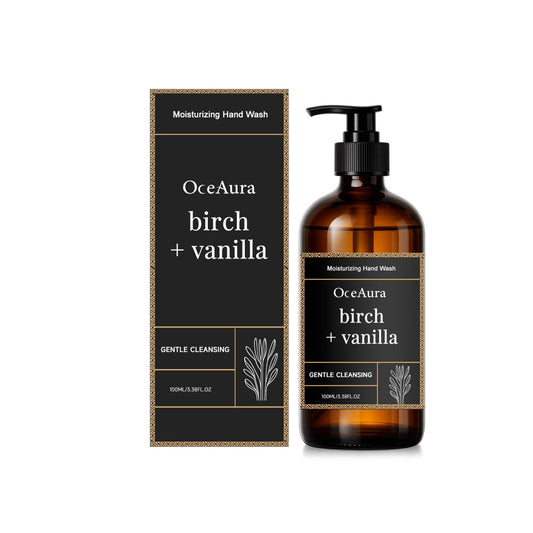 Moisturizing hand wash bottle with pump dispenser