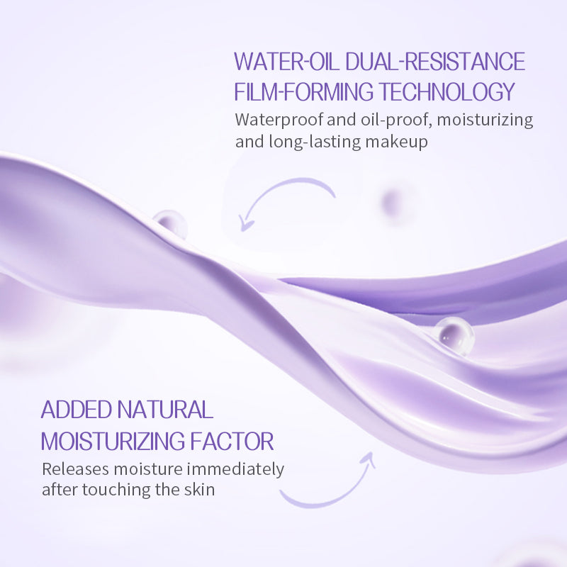 Model applying hydrating primer for a smooth radiant base