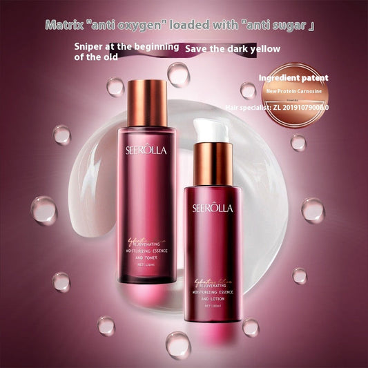Anti-sugar moisturizing skin care set pore-minimizing